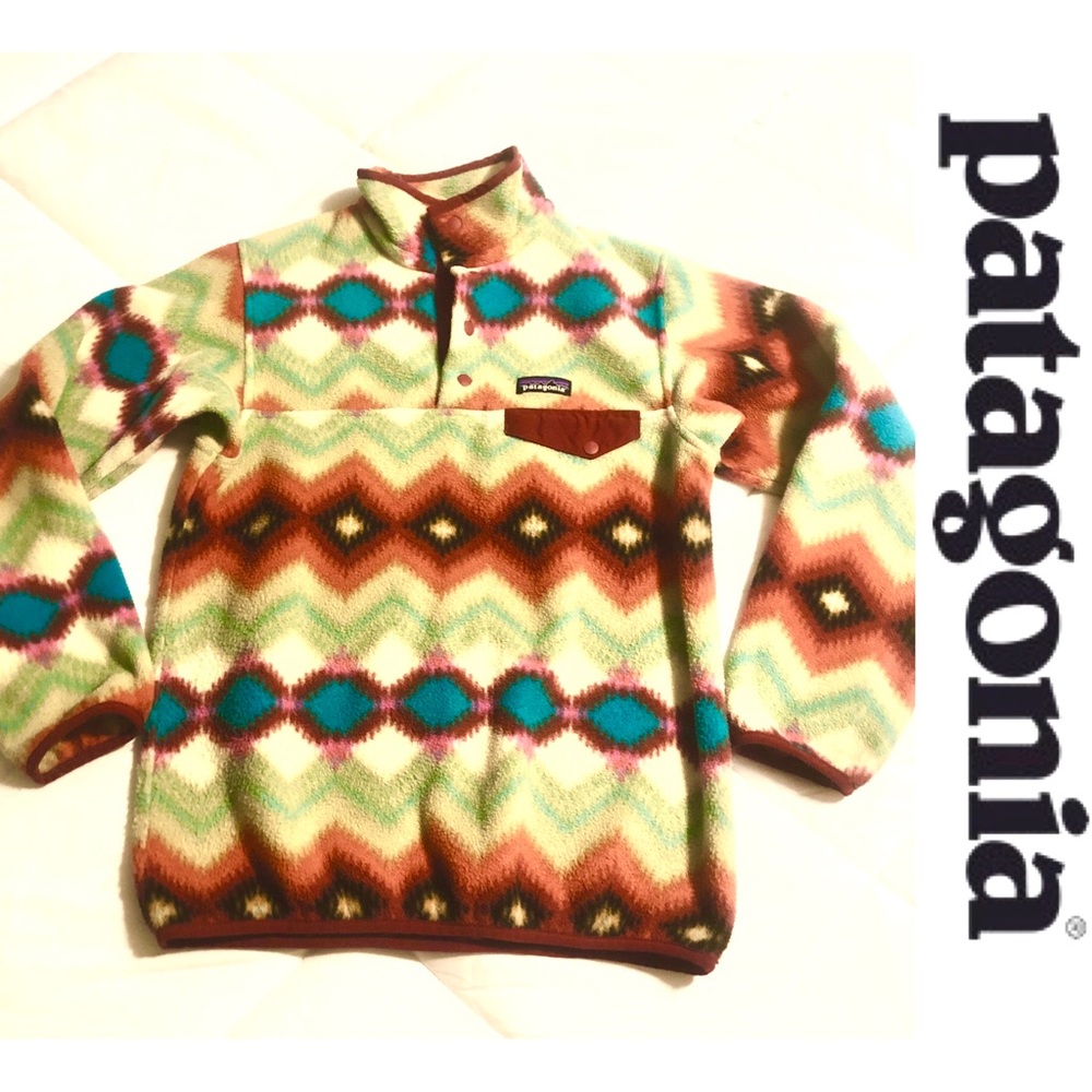 Patagonia Autumn Synchilla Snap Fleece pullover